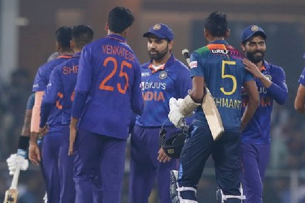 India beat sri lanka by 60 runs