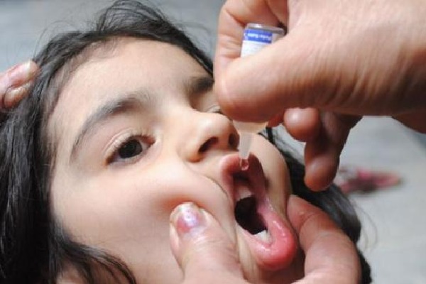 Pulse polio drive in Telangana tomorrow