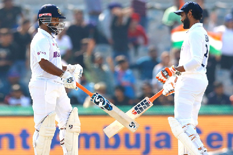 Batsmen collective effort takes India towards huge total