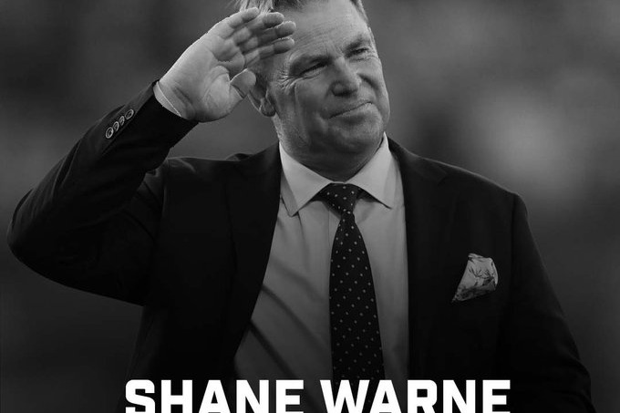 Warne died within 12 hours after Condolences on the death of ram marsh