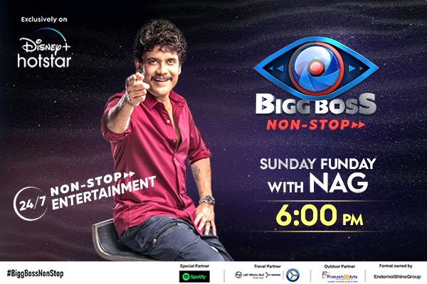 Sunday Funday with Nag on Bigg Boss Non stop