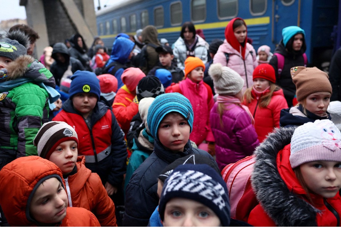 Orphanage in Lviv evacuated after Russian attacks