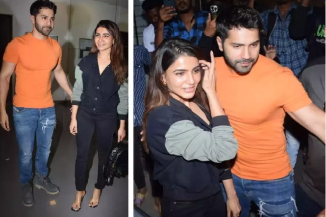 Varun Dhawan Comes To The Rescue Of Samantha