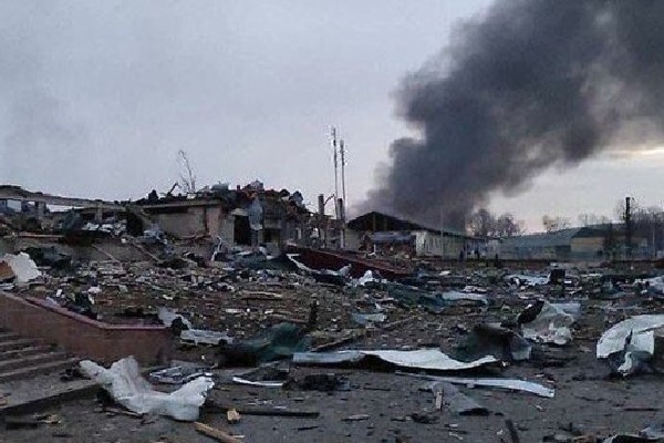 Russia intense airstrikes on Ukraine