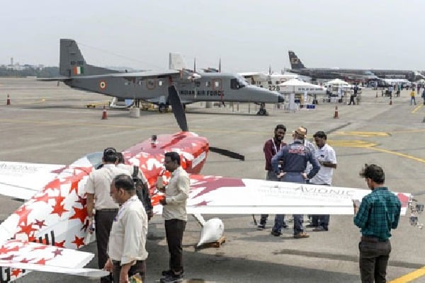 Air Show wings india 2022 begins 22nd this month in Begumpet hyderabad