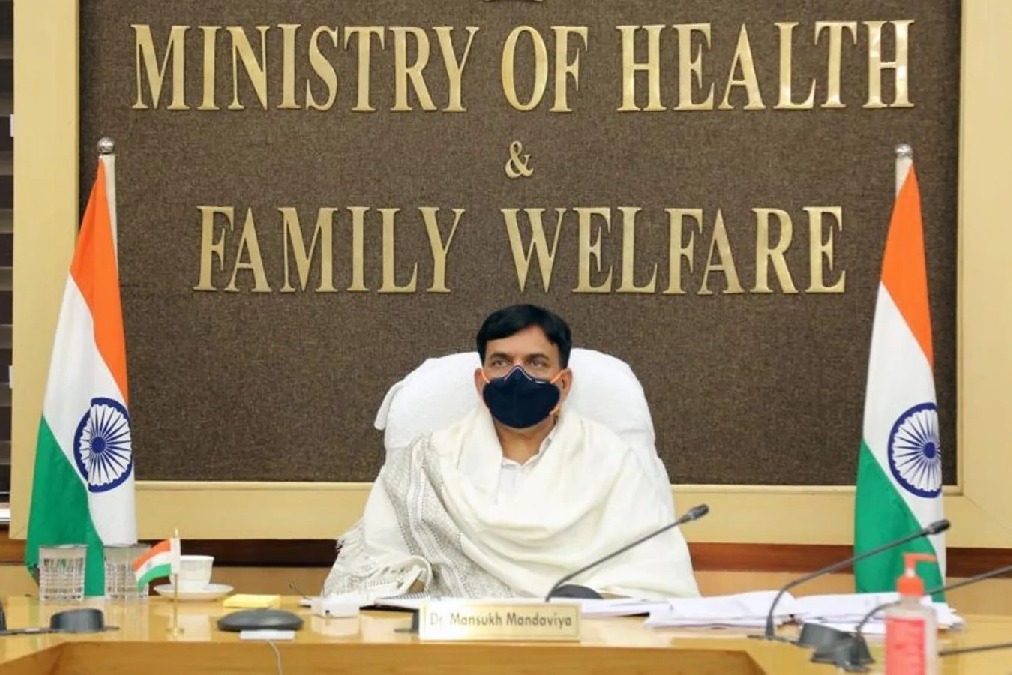 Union health minister chairs high level meeting on covid situation