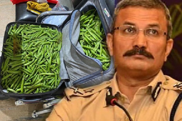 Airport Security Asked IPS Officer To Open Bag green peas inside the bags