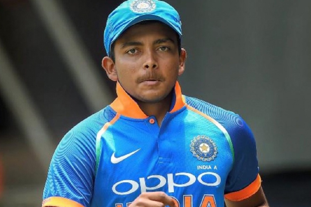 Prithvi Shaw Fires On His Critic In His Cryptic Message