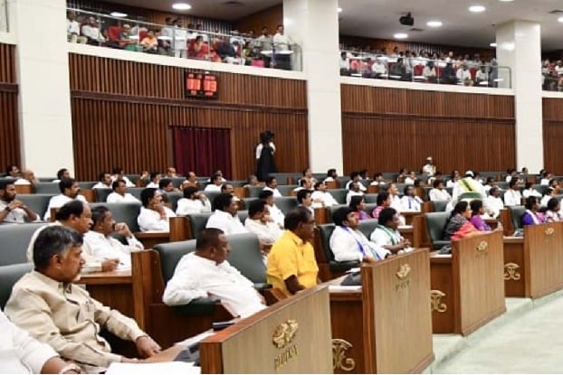 Four TDP MLAs suspended from AP Assembly