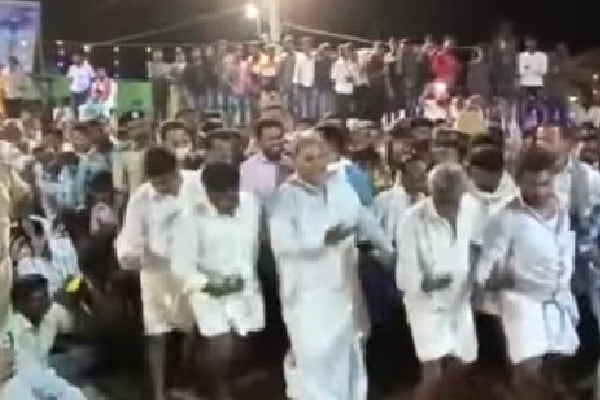 Karnataka former CM Siddaramaiah folk dance video went viral