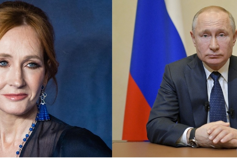 J.K. Rowling hits back at Putin's remark about 'cancel culture'