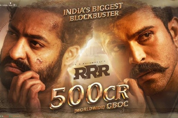 RRR collections crosses Rs 500 Cr
