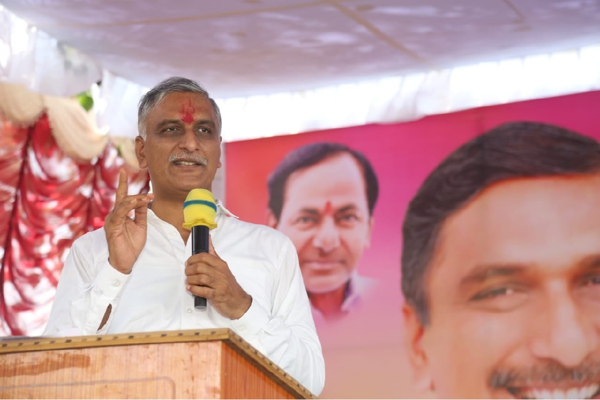 BJP working for corporate sector, not concerned about farmers: Harish Rao