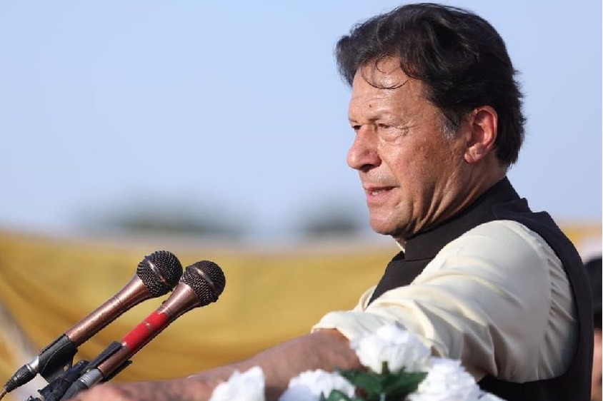 Imran says he had reports that dissidents frequented US embassy