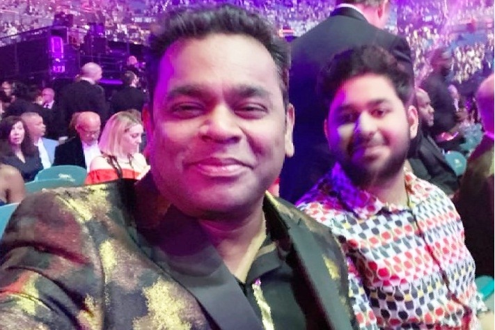AR Rahman attends Grammys with son AR Ameen