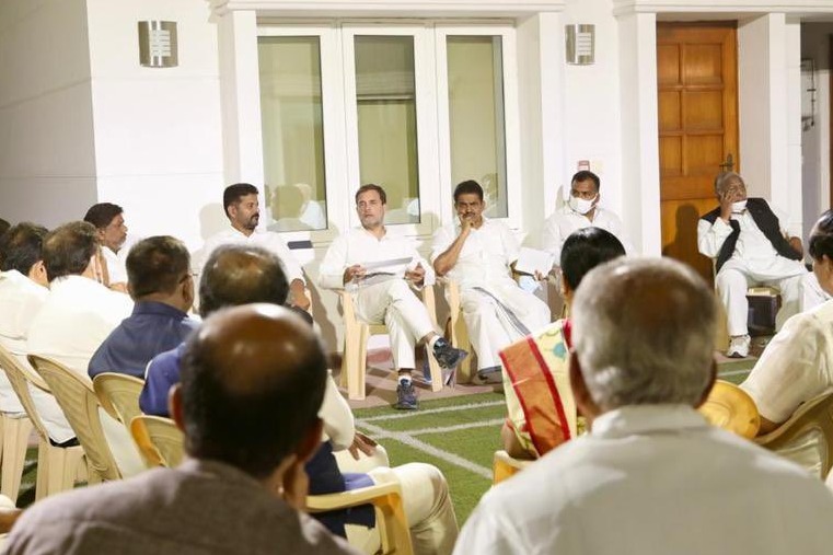 Rahul Gandhi gives clarity on friendship with TRS and MIM 
