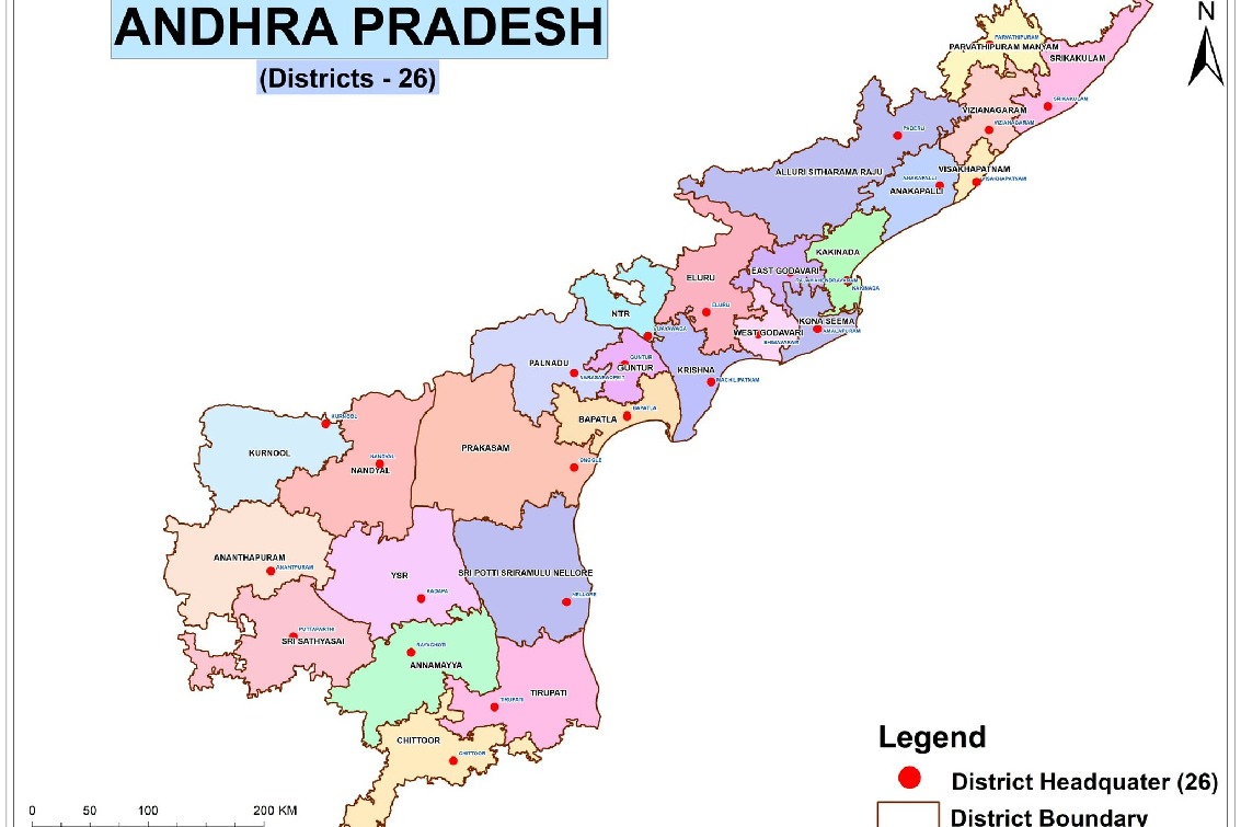 Vijayasai Reddy says districts in AP will cherish all ways 