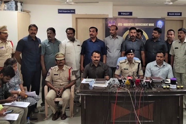 Drug peddler held in Hyderabad techie's death case