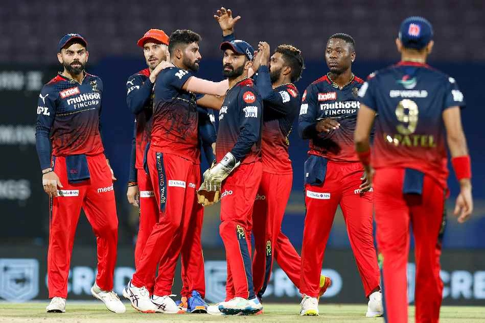 RCB celebrate win over RR with new team song in dressing room