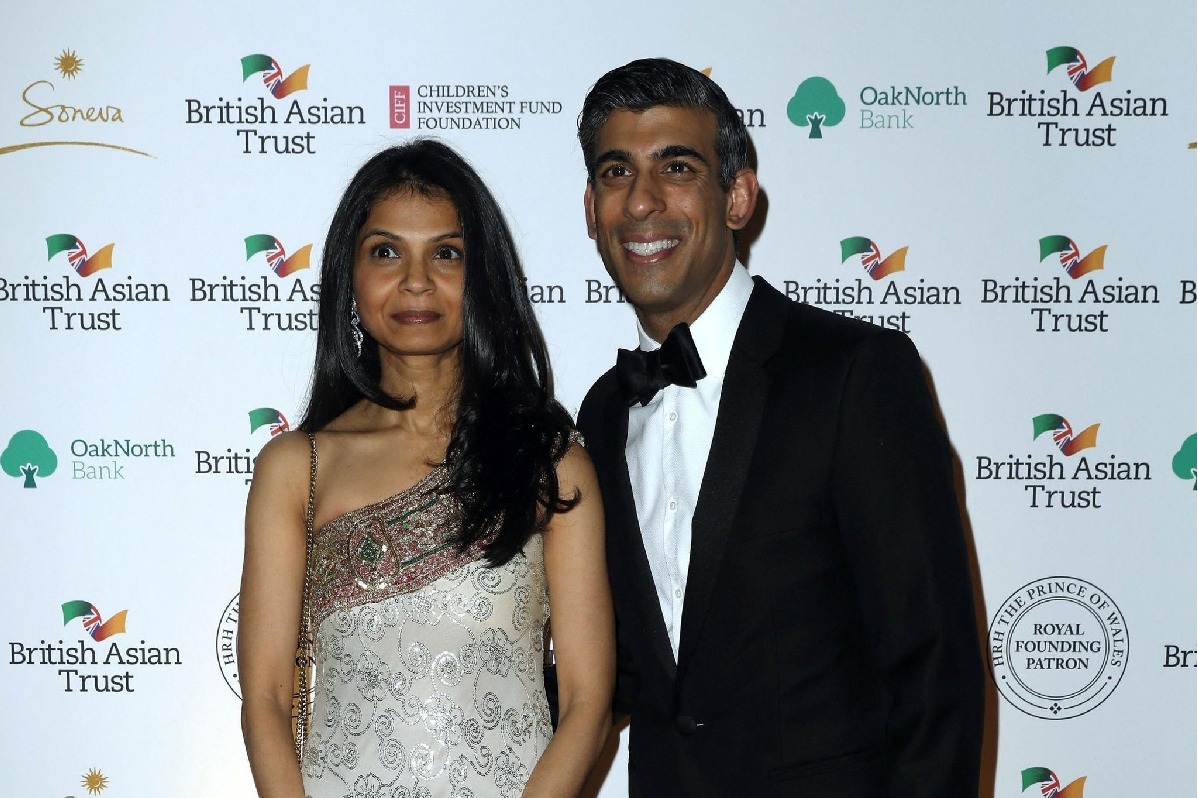 Row Over Rishi Sunak Wife Links With Infosys and Tax