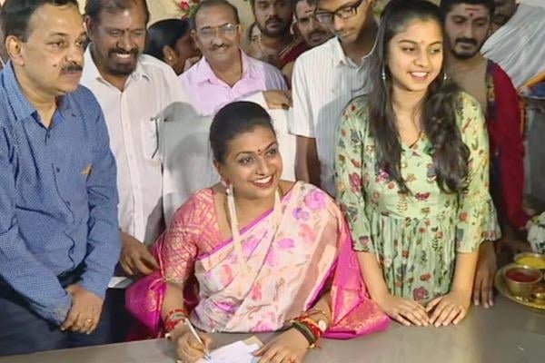 R.K. Roja takes charge as Tourism Minister