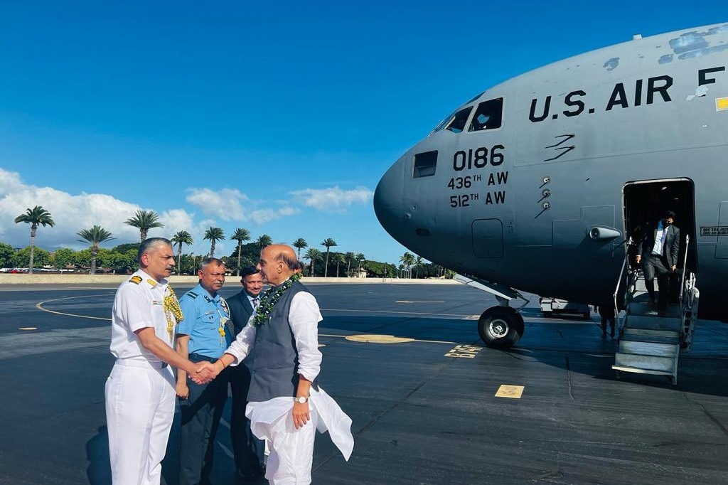 Rajnath visits US Indo-Pacific Command headquarters in Hawaii