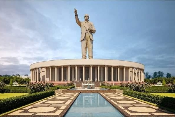 125-feet statue of Dr Ambedkar in Hyderabad by year-end