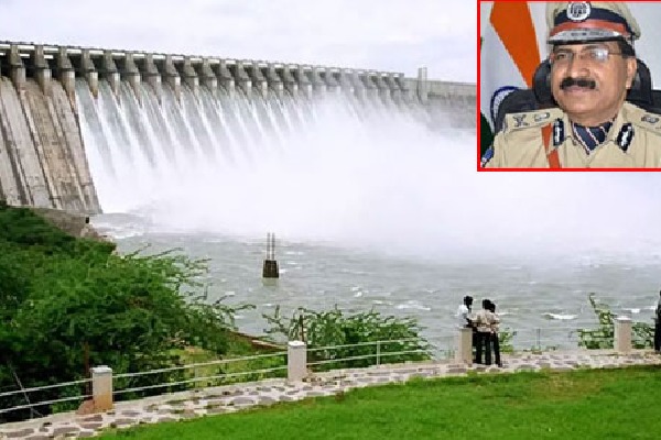 Telangana dgp lost over 4 acers land for sitarama lift irrigation project