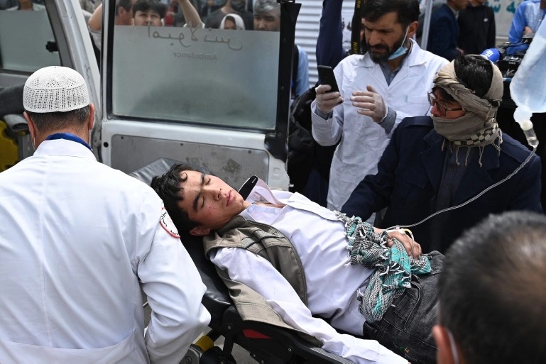 Twin Bomb Blasts In Kabul Schools kills Over Dozen