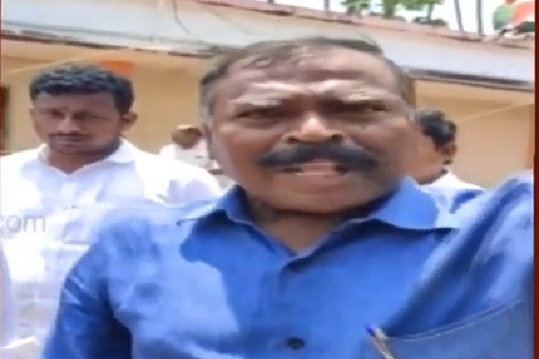 YCP MLA Golla Baburao change his words after a short while 