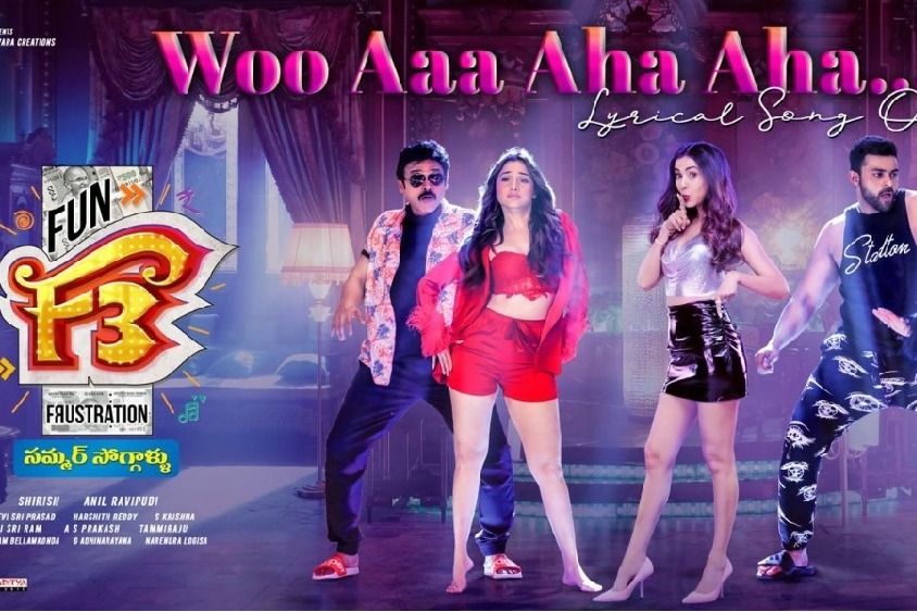 Second single titled 'Woo Aa Aha' from 'F3' out now