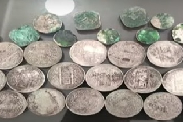 Nizam era silver coins found in Nagarkurnool