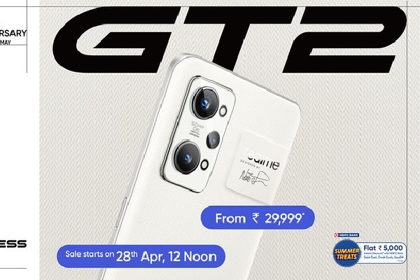 Realme GT 2 with Snapdragon 888 fast charging battery launched in India
