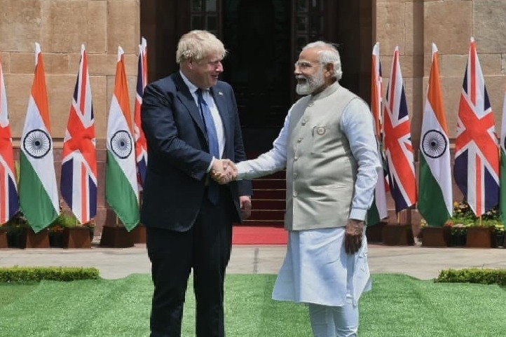 I Felt Like Sachin and Amitab Says Boris Johnson