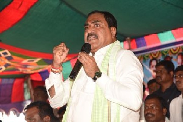 Errabelli replies to Revanth Reddy comments on TRS leaders