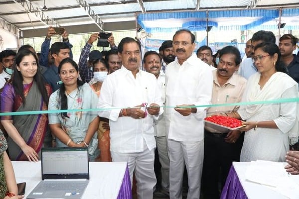 Dy CM Narayana Swamy inaugurates Arogya Mela 