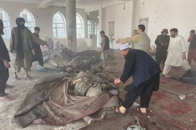 Another bomb blast killed 33 people in Afghanistan