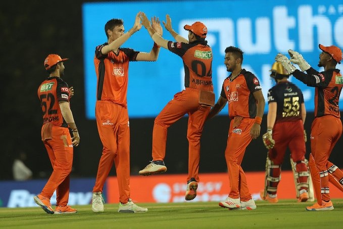 RCB collapsed after SRH bowlers sensational spell 