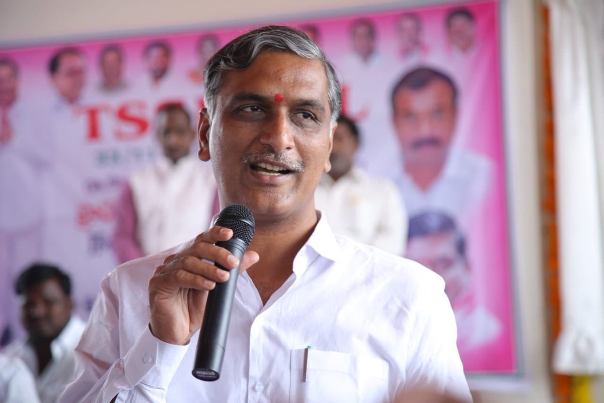 Harish Rao counters Oppn criticism of TRS hiring Prashant Kishor
