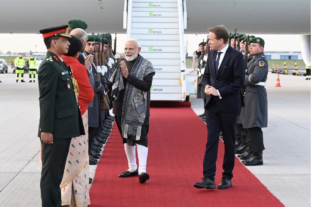 Modi in Berlin, to hold talks with Chancellor Scholz