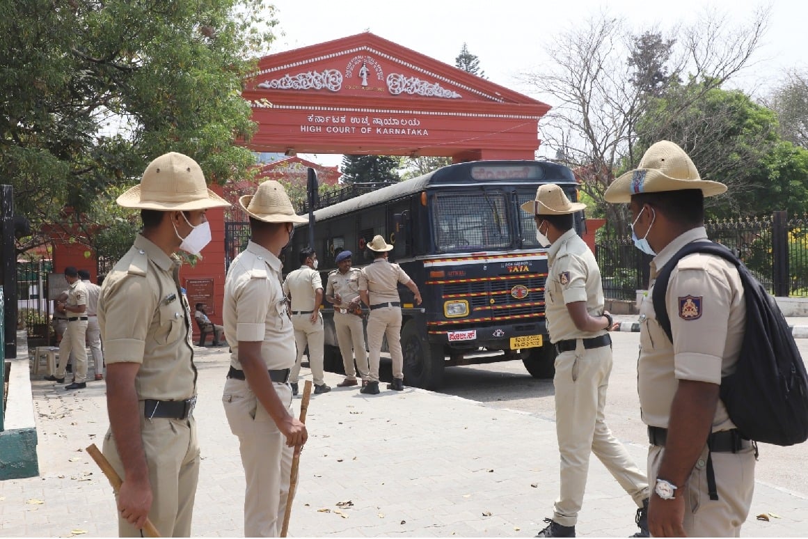 'Hanuman Chalisa vs Azaan': Karnataka police on high alert