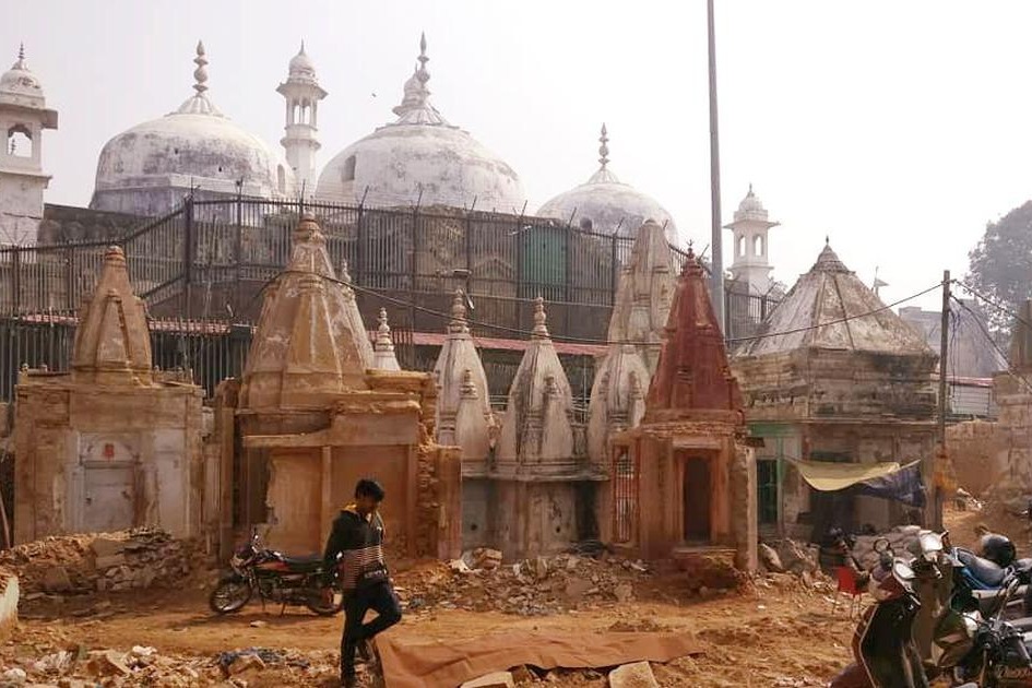 Gyanvapi row Temple symbols being removed claims lawyer petitioner to withdraw case