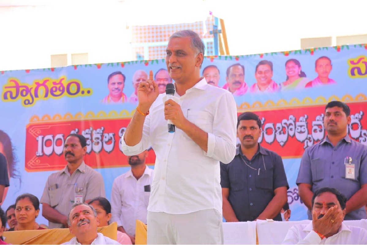 harish rao comments on bjp and congress parties