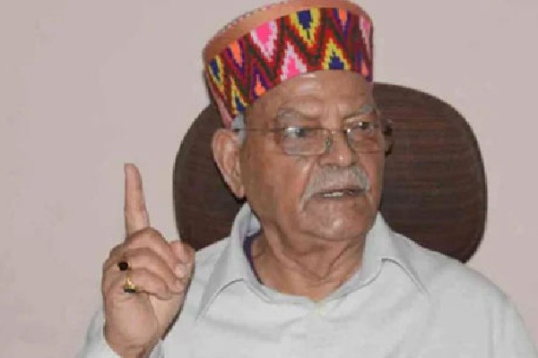 Former Union minister Pandit Sukh Ram passes away 
