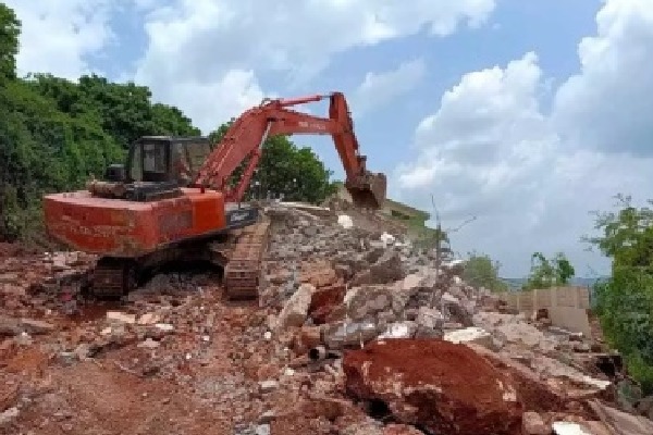 NGT orders to stop excavations on Rushi Konda