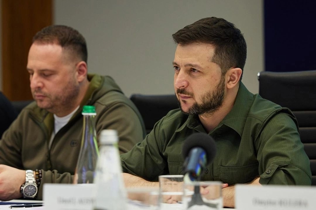 Zelensky discuss defensive aid for Ukraine with Scholz