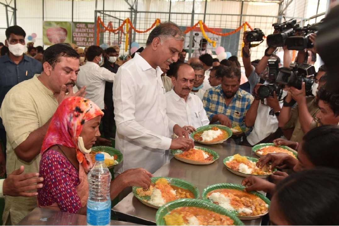 Telangana launches Rs 5 meal scheme for patients' attendants