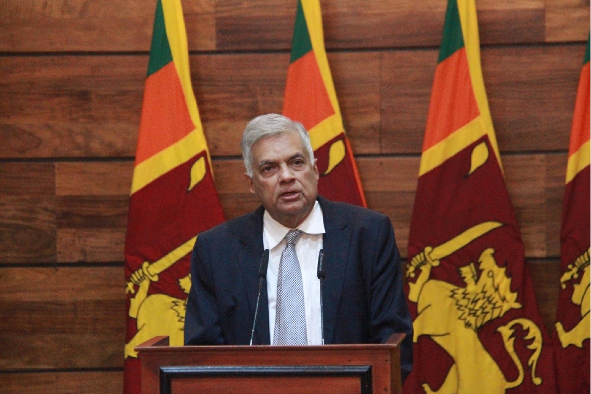 Wickremesinghe, in sixth PM stint, assures end to Sri Lanka's economic crisis