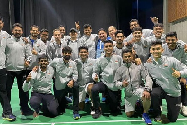 Indian mens team secure historic first medal at Thomas Cup