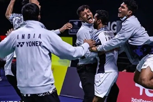 Indian Mens Badminton Team Creates History Reaches Thomas Cup Final